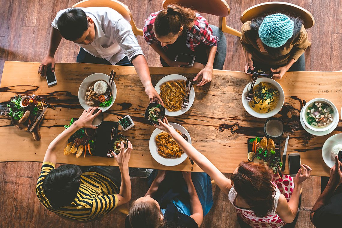Consigli Feng Shui per la sala da pranzo